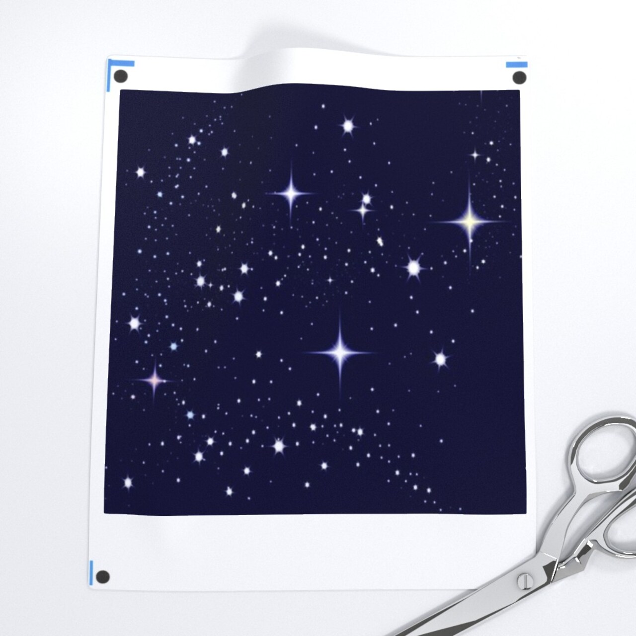 Galaxy Astronomy Constellations Summer Sky Winter Custom Printed Fabric by Spoonflower Various Fabrics by the Yard or Fat Quarter